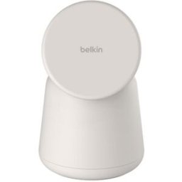 Belkin Carregador 2 em 1 com MagSafe BoostCharge Pro 15W - Sand