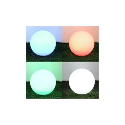 Luminária solar LED RGBW dimerizável LED/5W/3,7V 3000K IP54 Ø 30 cm