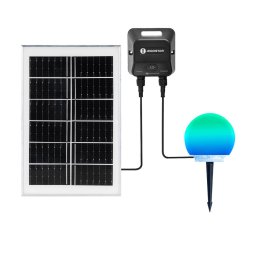 Aigostar-LED RGB regulável lâmpada exterior MESH 20W/3,7V 4000mAh 2700-6500K IP65 diâmetro 20 cm