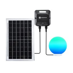 Aigostar-LED RGB lâmpada exterior dimerizável MESH 35W/3,7V 4000mAh 2700-6500K IP65 Ø 30 cm