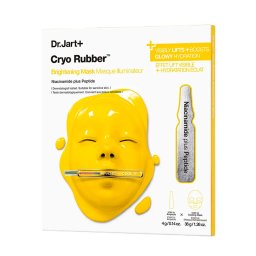 Dr. Jart + Cosméticos Faciais Cryo Rubber Brightening Hydrogel Mask Máscara Iluminadora
