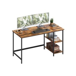 Secretária SOLEA 140x60 cm castanho/preto