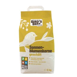 5kg Sementes de girassol sem casca Bird's Best comida para aves