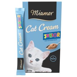 24x15g Cat Cream Junior Miamor pasta para gatos
