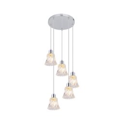 Rabalux - Candelabro suspenso 5xE14/40W/230V