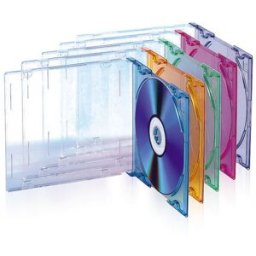 Caixas de CD TnB Slim Coloridas - 25 uni