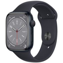 Apple Watch Series 8 45mm GPS + Cellular Sport Band Preto Recondicionado
