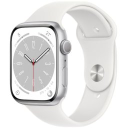 Apple Watch Series 8 45mm GPS + Cellular Sport Band Branco Recondicionado