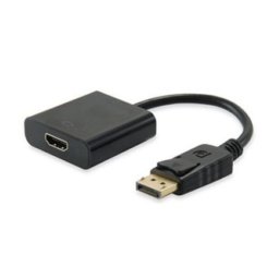 Cabo Adaptador DisplayPort para HDMI M/F Equip Preto