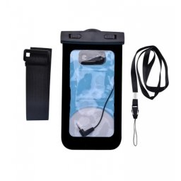 Bolsa para Telemóvel Impermeável CASE NEON DEVIA 5.5" Preto Blister