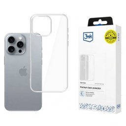 Capa Iphone 16 Pro Max 3MK Clear Case Silicone Transparente