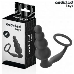 ADDICTED TOYS - PLUG ANAL COM ANEL MODELO 5