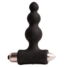 ROCKS-OFF - PETITE SENSATIONS BUBBLES PLUG ANAL VIBRADOR PRETO