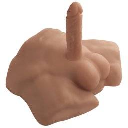 SILEXD - APOLLO S REALISTA MEIO TORSO MASCULINO CARAMELO