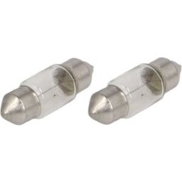 Ams-Osram Lâmpada incandescente OSRAM Standard C10W 12V, 10W, 2 Peça