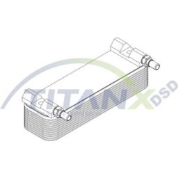 Radiador de óleo (número de alhetas: 7) EURO 5/EURO 6, transmissão manual TITANX OX129016