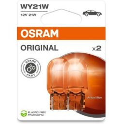 Ams-Osram Lâmpada incandescente OSRAM WY21W 12V, 21W, 2 Peça