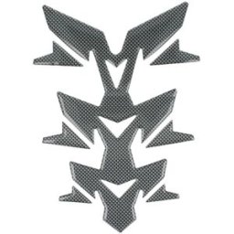 Placas/almofada do tanque OXFORD GEL SPINE INVADER carbon