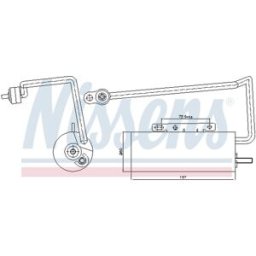 Secador, ar condicionado NISSENS 95410
