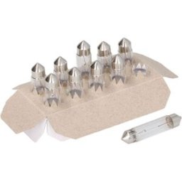 Lâmpada incandescente PHILIPS Vision C10W 24V, 10W, 10 Peça