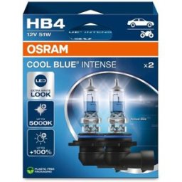 Ams-Osram Lâmpada incandescente OSRAM Cool Blue Intense NextGen HB4 12V, 51W, 2 Peça