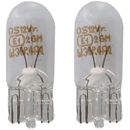 Ams-Osram Lâmpada incandescente OSRAM Standard W3W 12V, 3W, 2 Peça