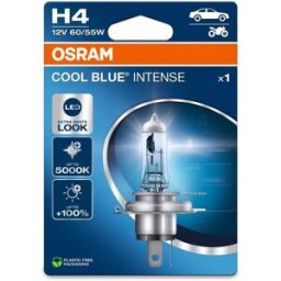Ams-Osram Lâmpada incandescente OSRAM Cool Blue Intense NextGen H4 12V, 60/55W, 1 Peça