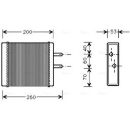 Aquecedor de água AVA COOLING KA6009 AVA