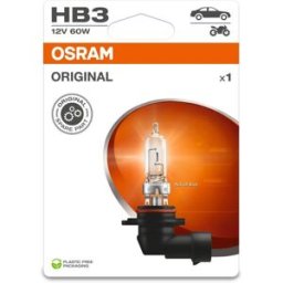 Ams-Osram Lâmpada incandescente OSRAM Standard HB3 12V, 60W, 1 Peça