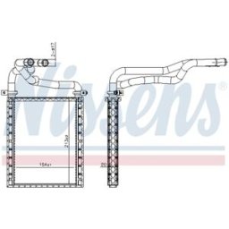 Aquecedor de água NISSENS 707191