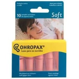 Ohropax Soft 10 Tampões Auriculares De Espuma