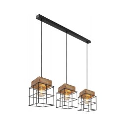 Globo 15530-3H - Candelabro suspenso MERRIL 3xE27/60W/230V
