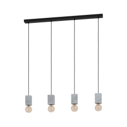 Eglo 43598 - Candelabro suspenso PRESTWICK 4xE27/40W/230V