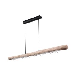 Globo 15354-20-LED Lustre suspenso com cabo dimerizável FELICITAS LED/25W/230V bege