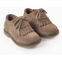 ZIPPY Sapatos de Carneira em Camurça para Bebé, Bege-Claro Beige 23