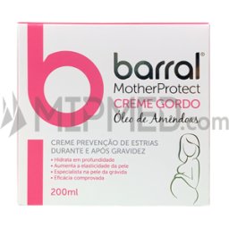 Creme Gordo Oleo Amendoas Barral MotherProtect - 200ml