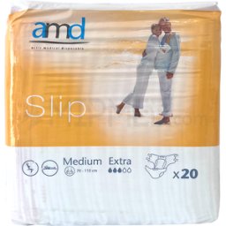 Fraldas AMD - Slip Extra - Tamanho M - 20 unidades