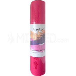 Yellow Sport Mat Yellow – Tapete de Exercício TPE Rosa-Laranja