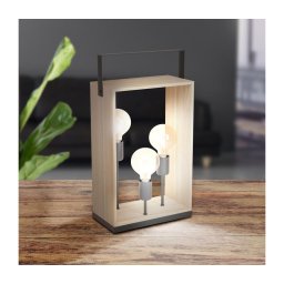 Eglo 43416 - Lâmpada de mesa FAMBOROUGH 3xE27/40W/230V