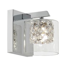 Rabalux 3113 - Iluminação de parede de cristal DUCHESS 1xG9/40W/230V