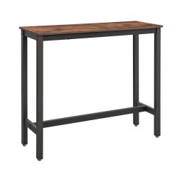 Mesa de bar BARTIS castanha/preta