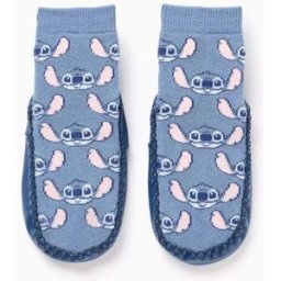 Disney Meias-Pantufas para Menina 'Stitch', Azul Azul Claro 33-34