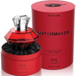 Perfume C/ Feromonas Eye Of Love Matchmaker Red Diamond LGBTQ Homem (30 ml)