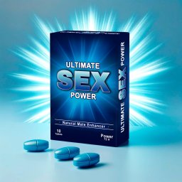Potenciador Ultimate Sex® Power Azul Homem (10 Un)