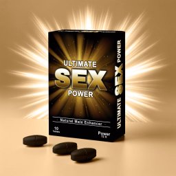 Potenciador Ultimate Sex® Power Castanho Homem (10 Un)