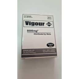 Potenciador Vigour 8000 mg White Extra Forte (10 Un)