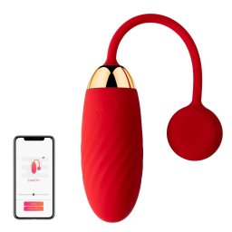 Ovo Vibratório Recarregável Svakom Ella Vermelho