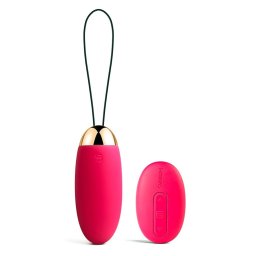 Ovo Vibratório Recarregável C/ Comando Remoto Svakom Elva Rosa