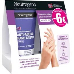 Neutrogena Creme de Mãos Anti Idade 2x75ml Com 6€ De Desconto