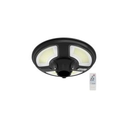 Luminária solar LED 10W 3,2V IP65 4000K com sensor e controle remoto